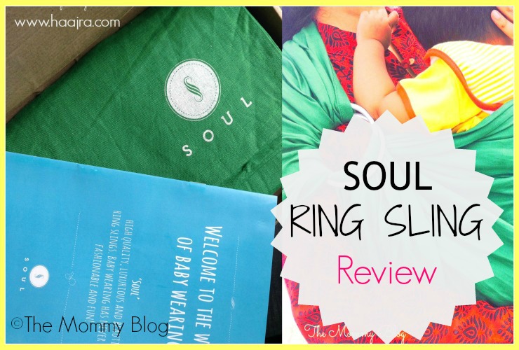 Jacquard Ring Sling by Soul Slings: Product Review - Momfunda